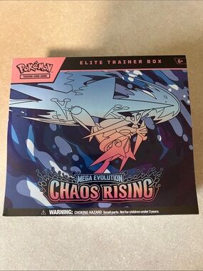 Pokemon Mega Evolution Chaos Rising Elite Trainer Box